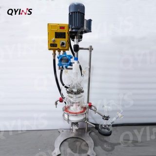 500mL三層玻璃固相合成反應釜